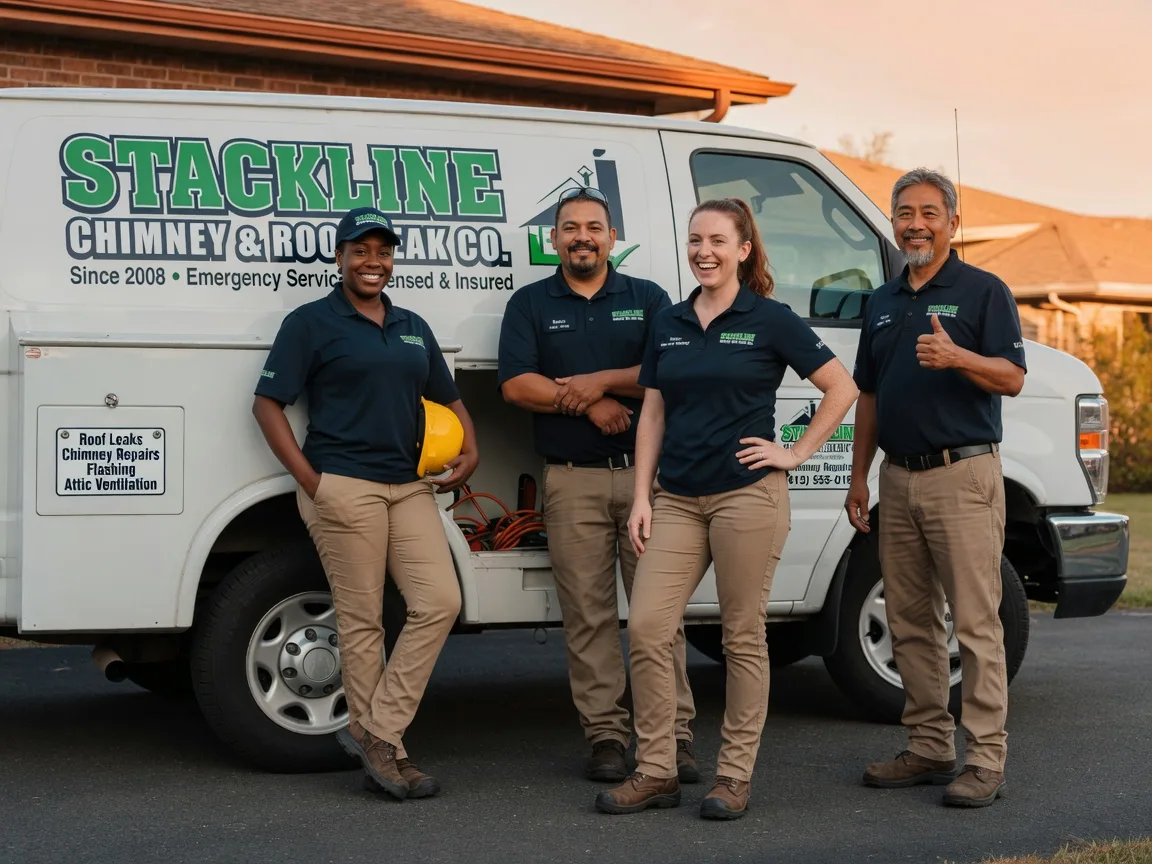 Chimney flashing repair company in Montgomery, MN